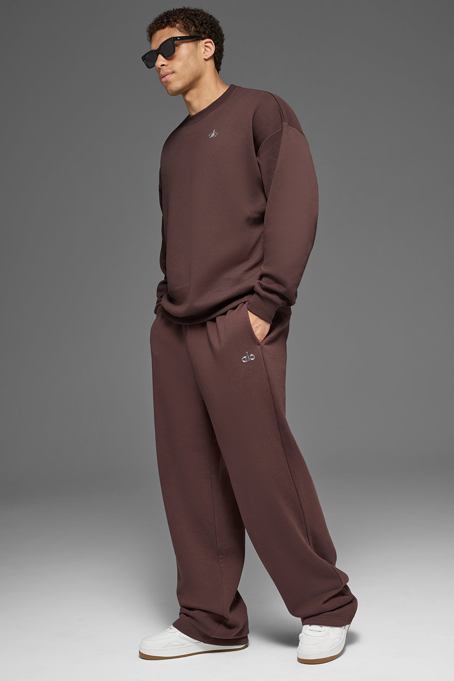 Accolade Straight Leg Sweatpant - Brownstone - Image 4
