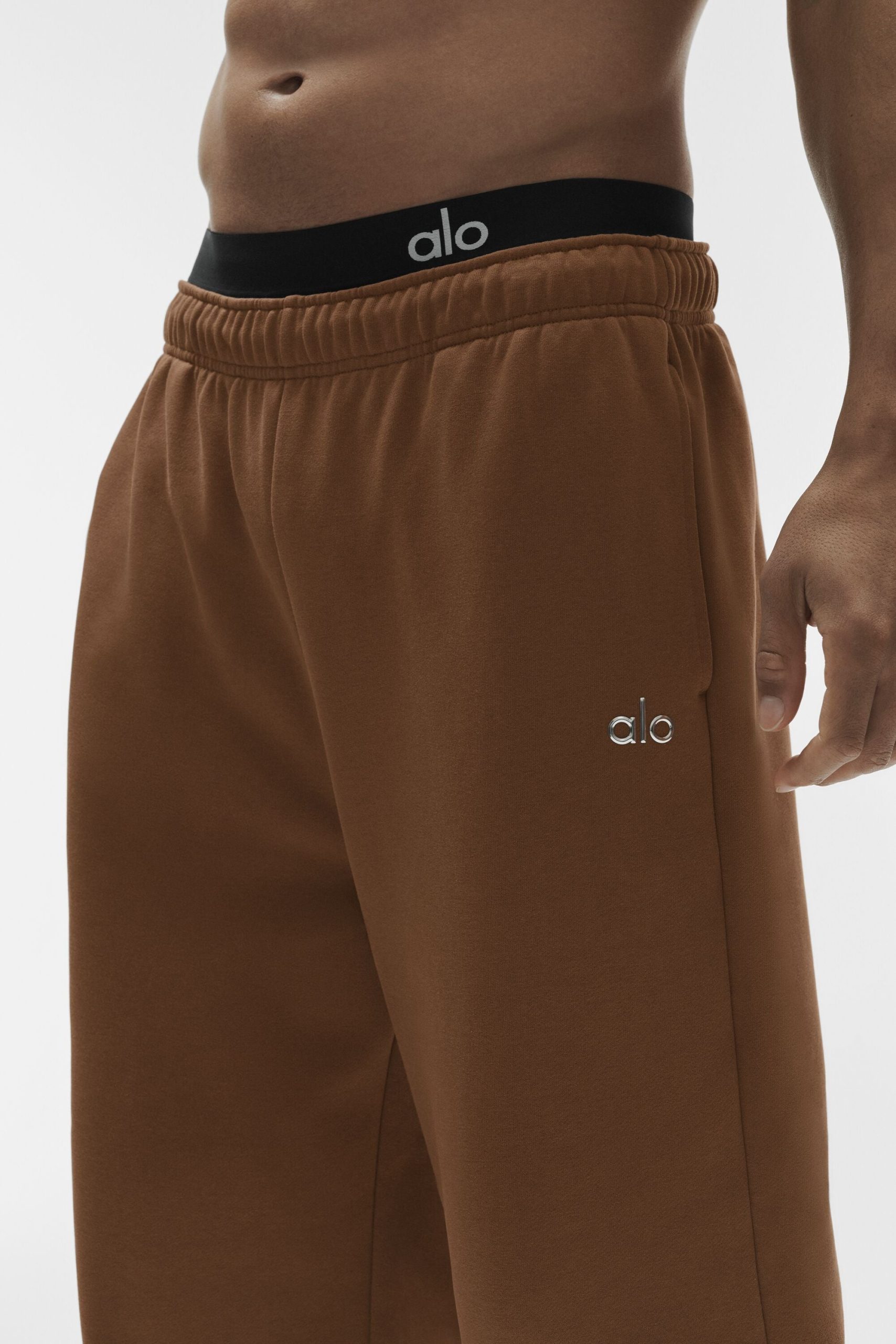 Accolade Straight Leg Sweatpant - Sun Kissed Brown - Image 3