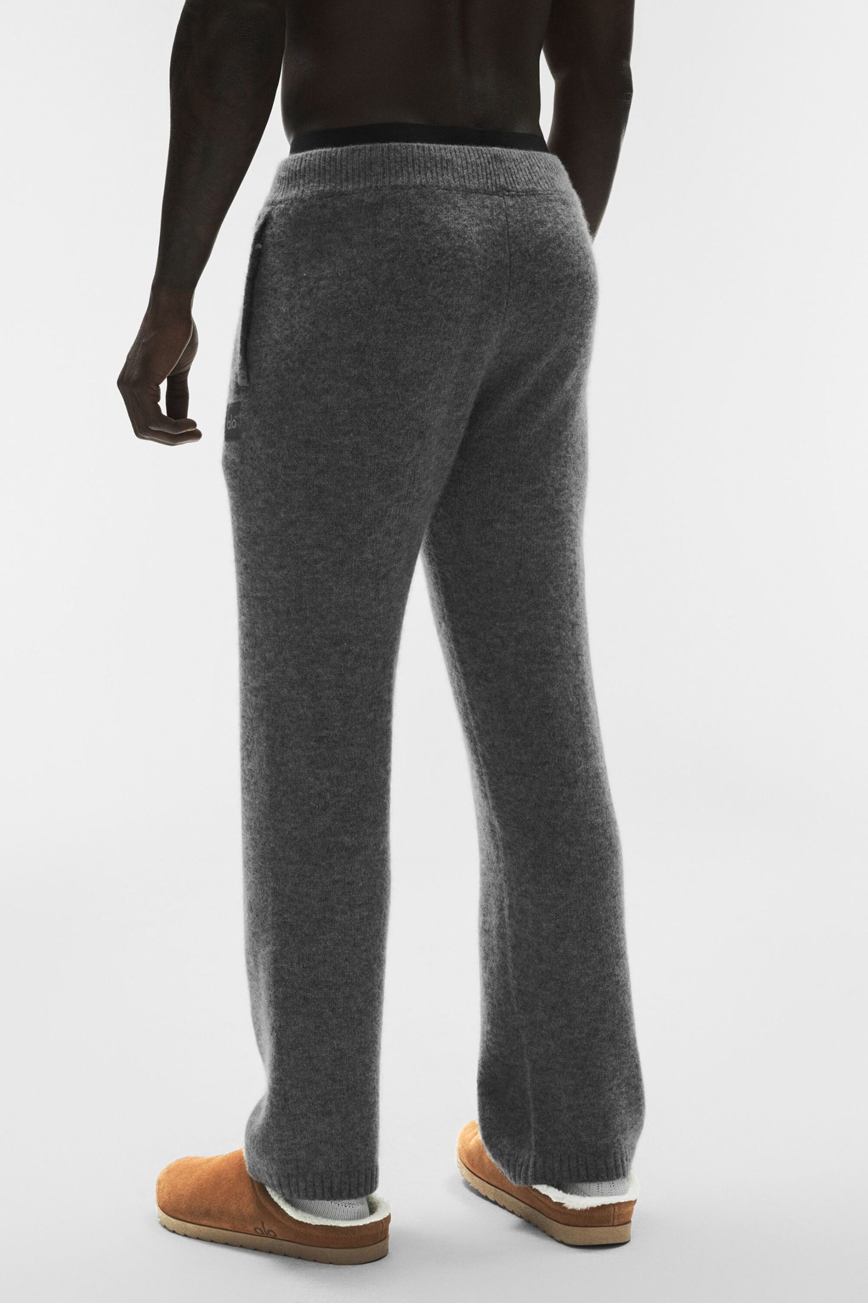 Wool Cashmere New Class Sweatpant - Platinum Grey - Image 4