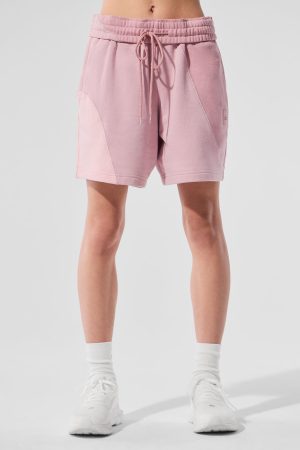 7 Make Waves Short - Sunset Pink Tonal