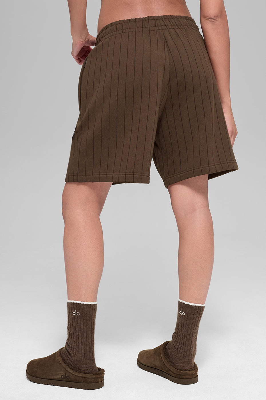 7 Pinstripe Short - Espresso Pinstripe - Image 3
