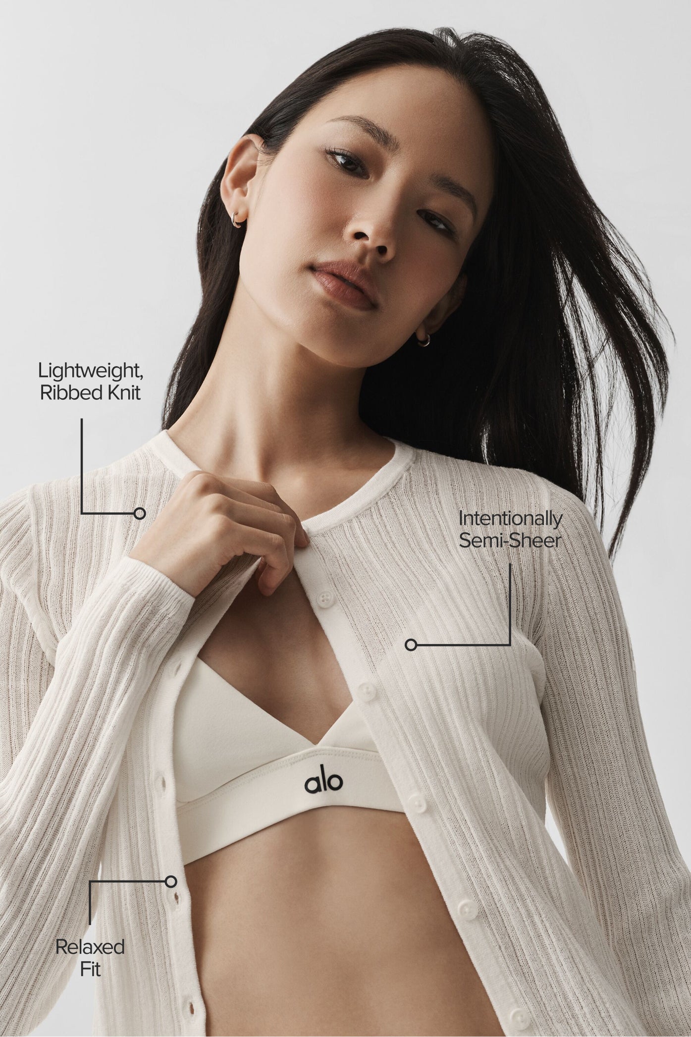 Sweater Sunlit Cardigan - Ivory - Image 2