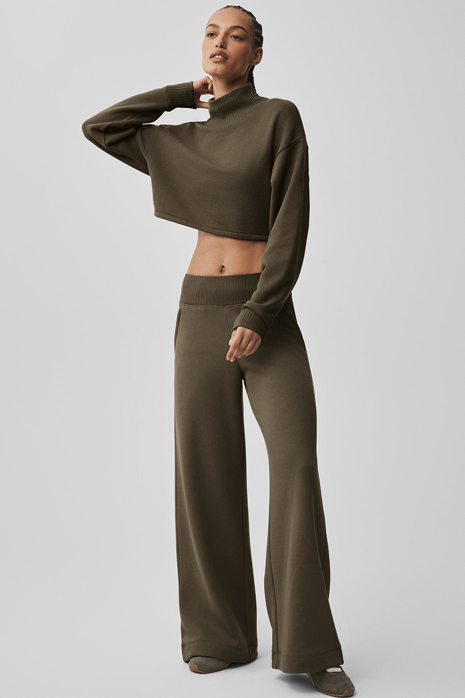 Cropped Serenity Coverup - Olive Tree - Image 6