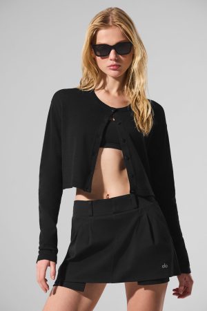 Supernatural Sweater Cardigan - Black