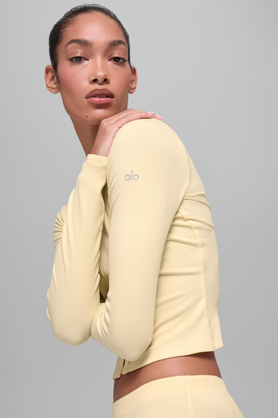 Dreamlight Long Sleeve Top - Candlelight Yellow - Image 4
