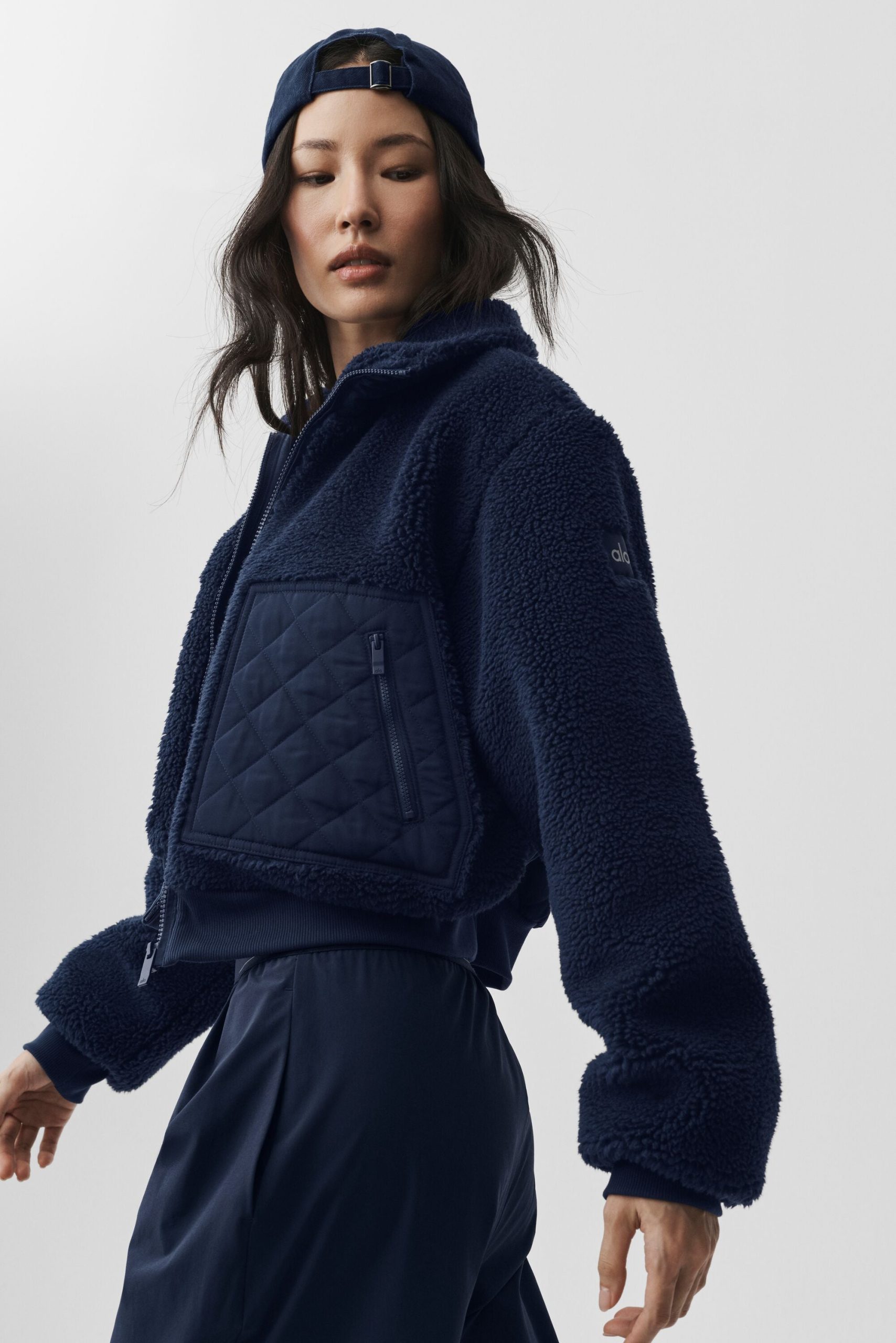 Sherpa Edge Bomber - Navy - Image 4