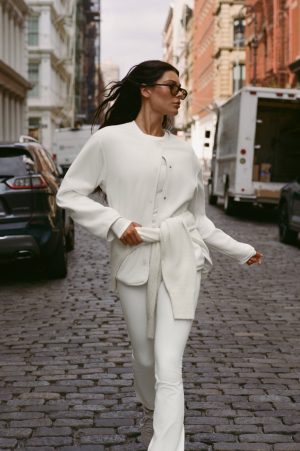 Polar Fleece Take Note Jacket - Ivory