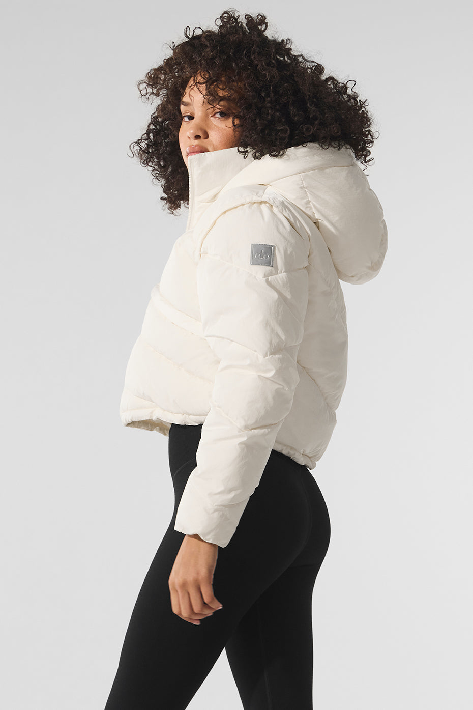 Glacier Puffer - Ivory - Image 4
