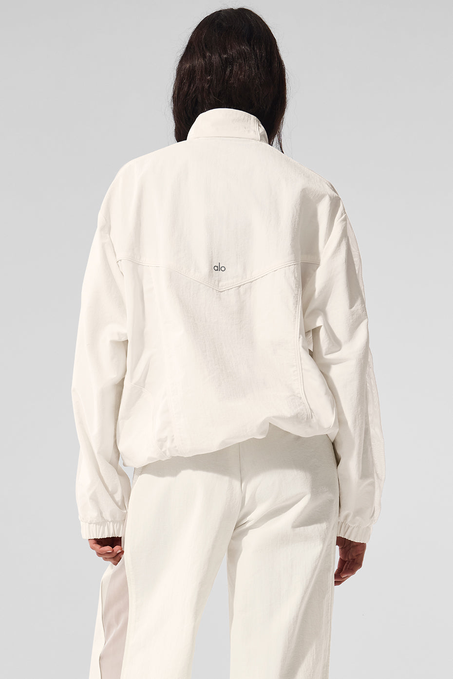 Origin Full-Zip Track Jacket - Ivory - Image 3