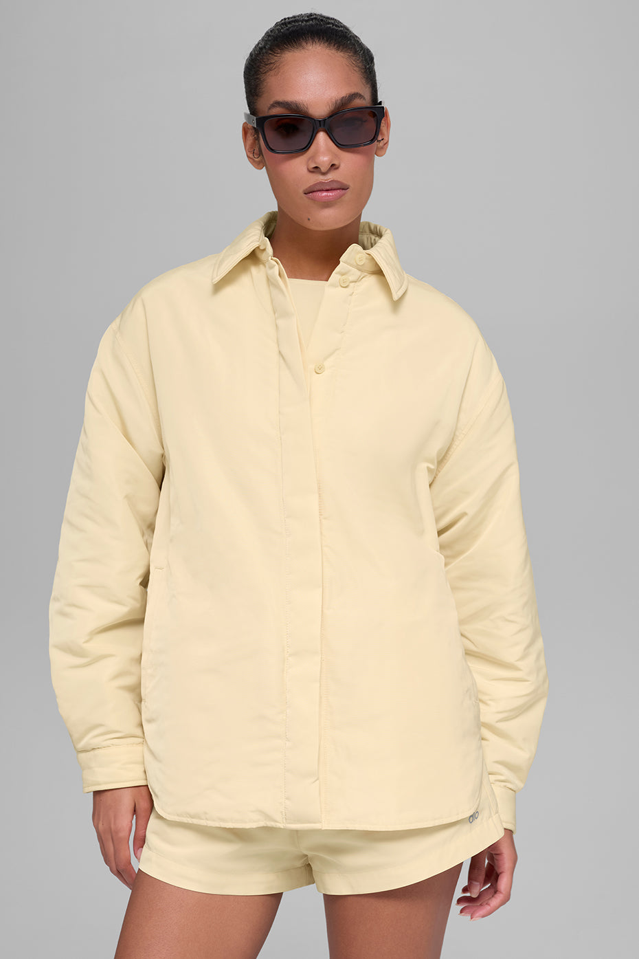 Socialite Shacket - Candlelight Yellow - Image 2