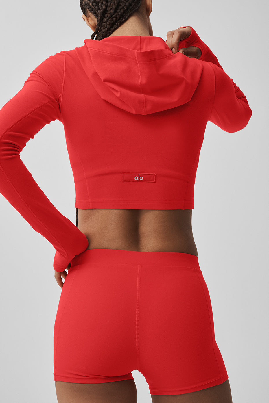 Alosoft Sincere Fitted Jacket - Bright Red - Image 3