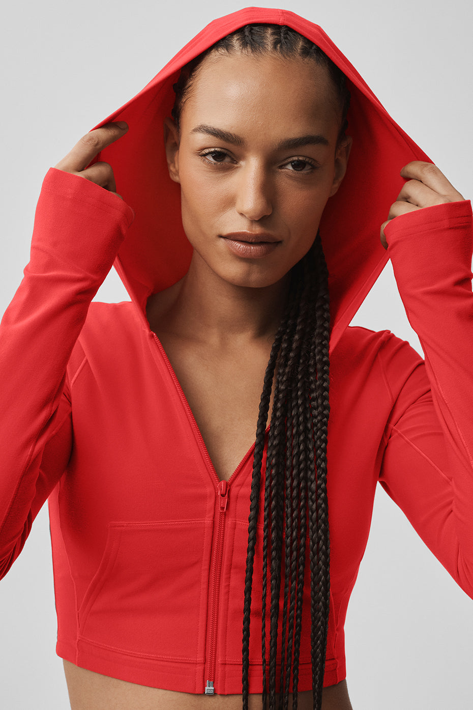 Alosoft Sincere Fitted Jacket - Bright Red - Image 4