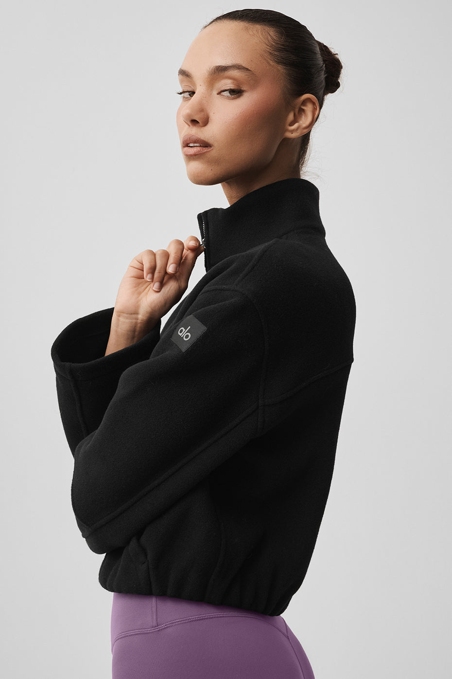 Double Face Wool City Girl Jacket - Black - Image 5