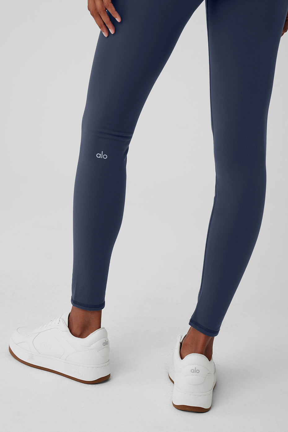 Airbrush Winter Warm High-Waist Nocturne Legging - Navy - Image 5