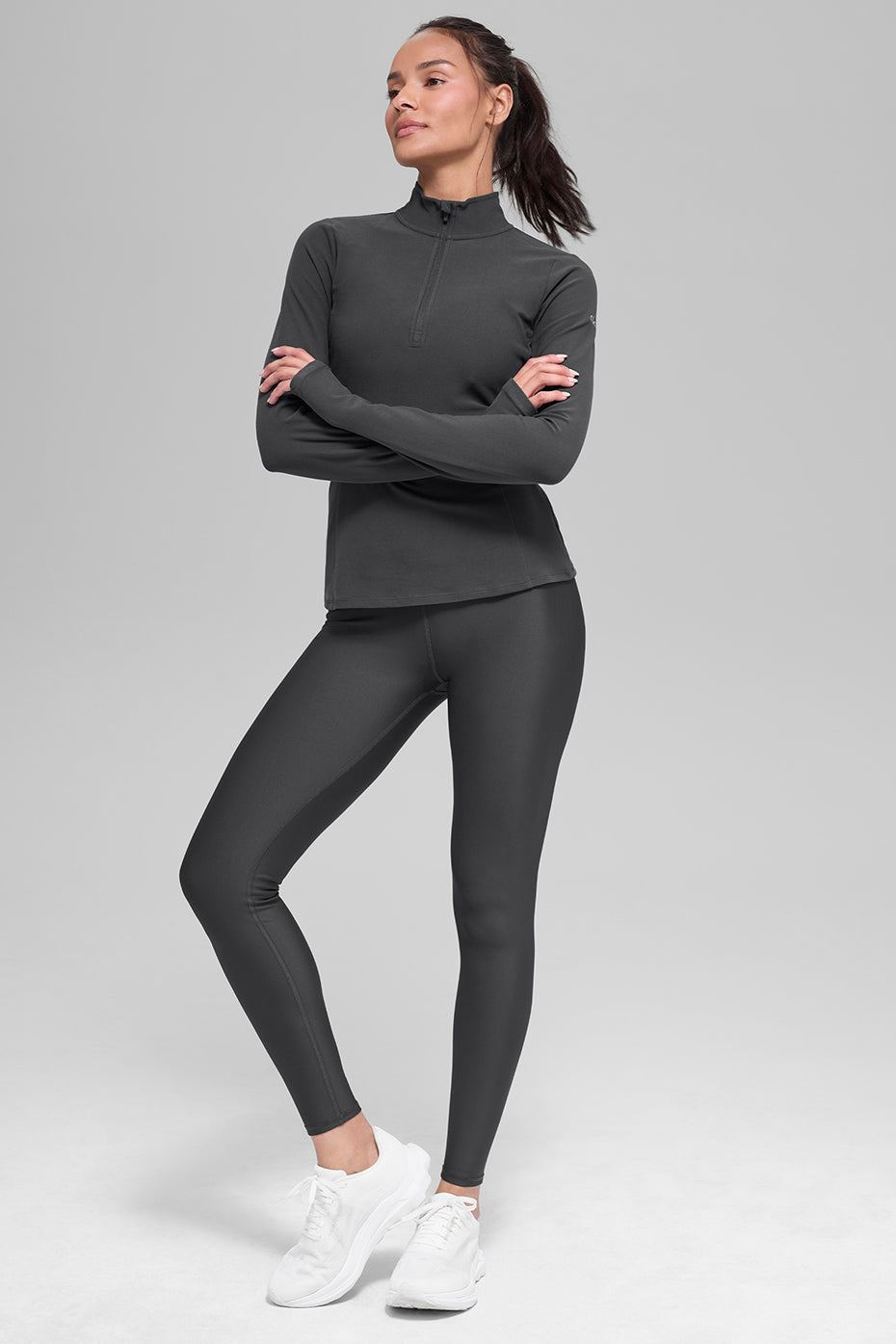 Airlift Winter Warm High-Waist Legging - Anthracite - Image 5