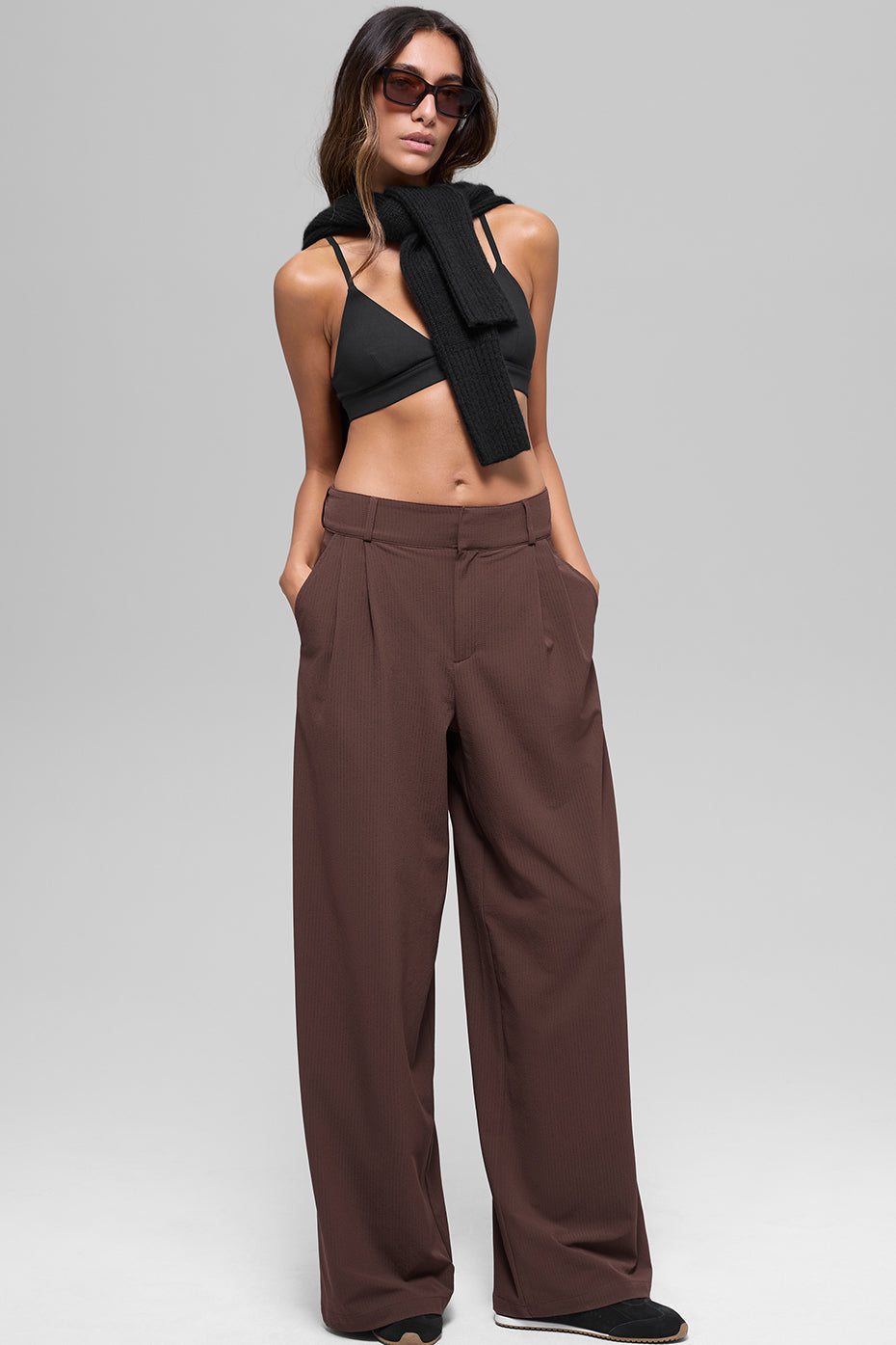High-Waist Dreamscape Trouser (Long) - Brownstone - Image 5