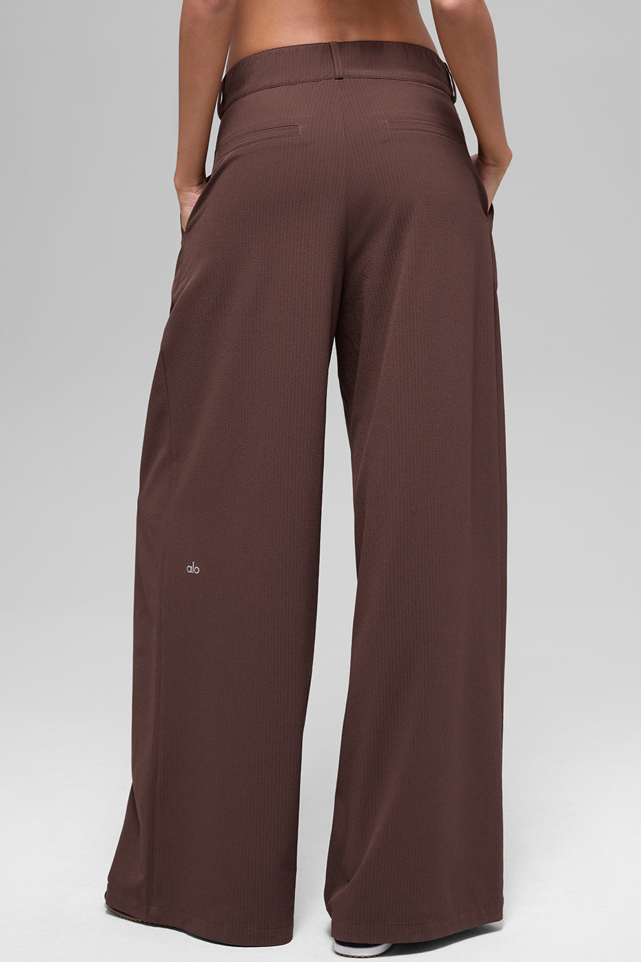 High-Waist Dreamscape Trouser (Long) - Brownstone - Image 2