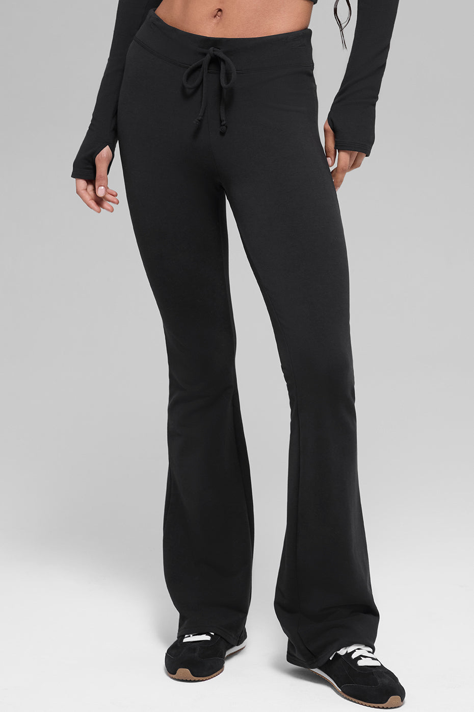 Sway Bootcut Sweatpant - Black - Image 3