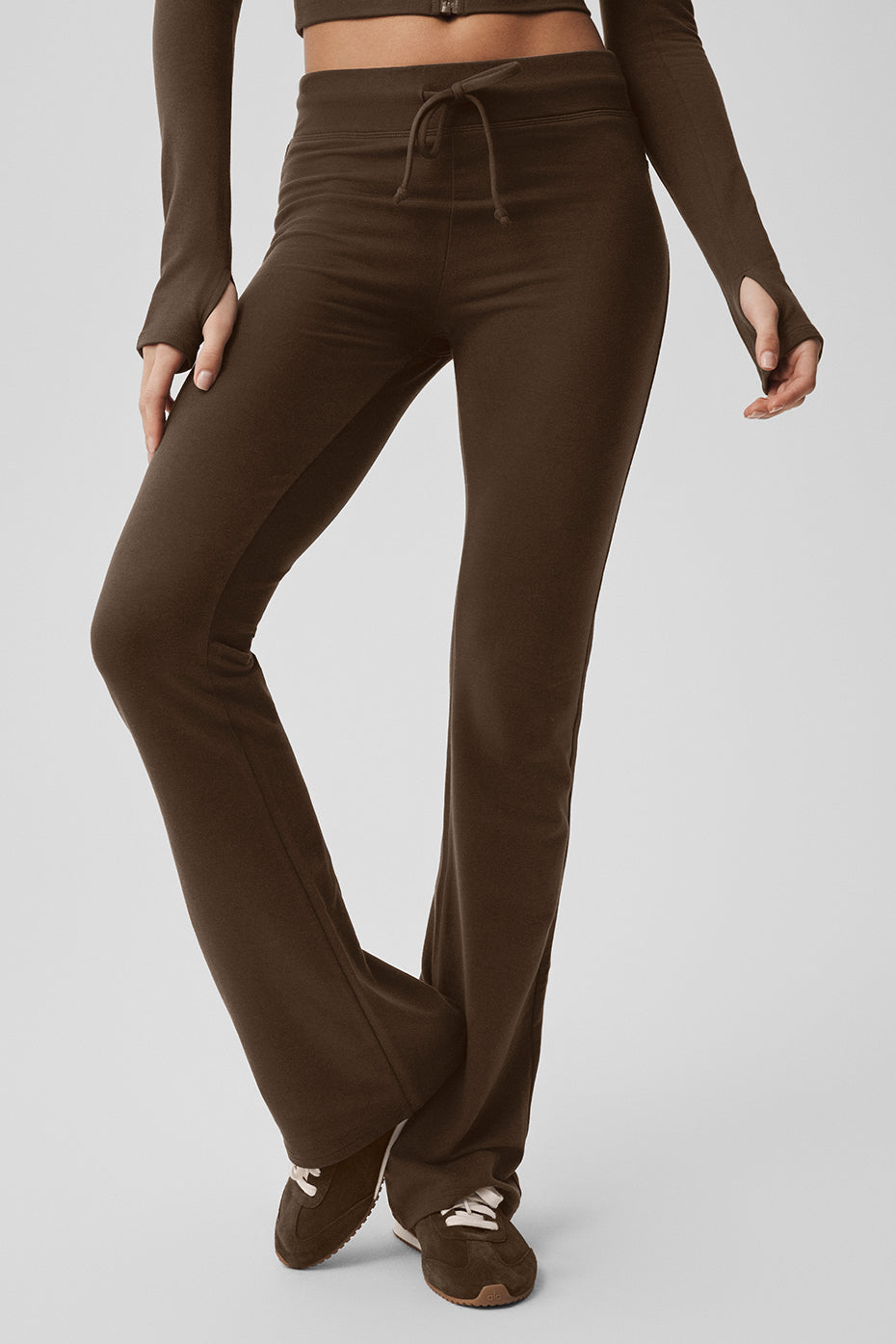 Sway Bootcut Sweatpant - Espresso - Image 4