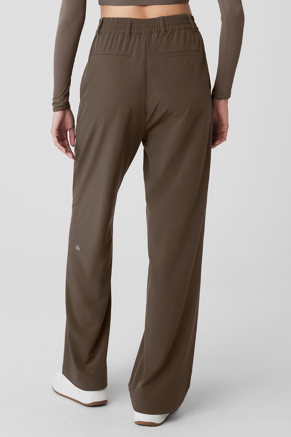 High-Waist Pursuit Trouser - Olive Tree - Image 2