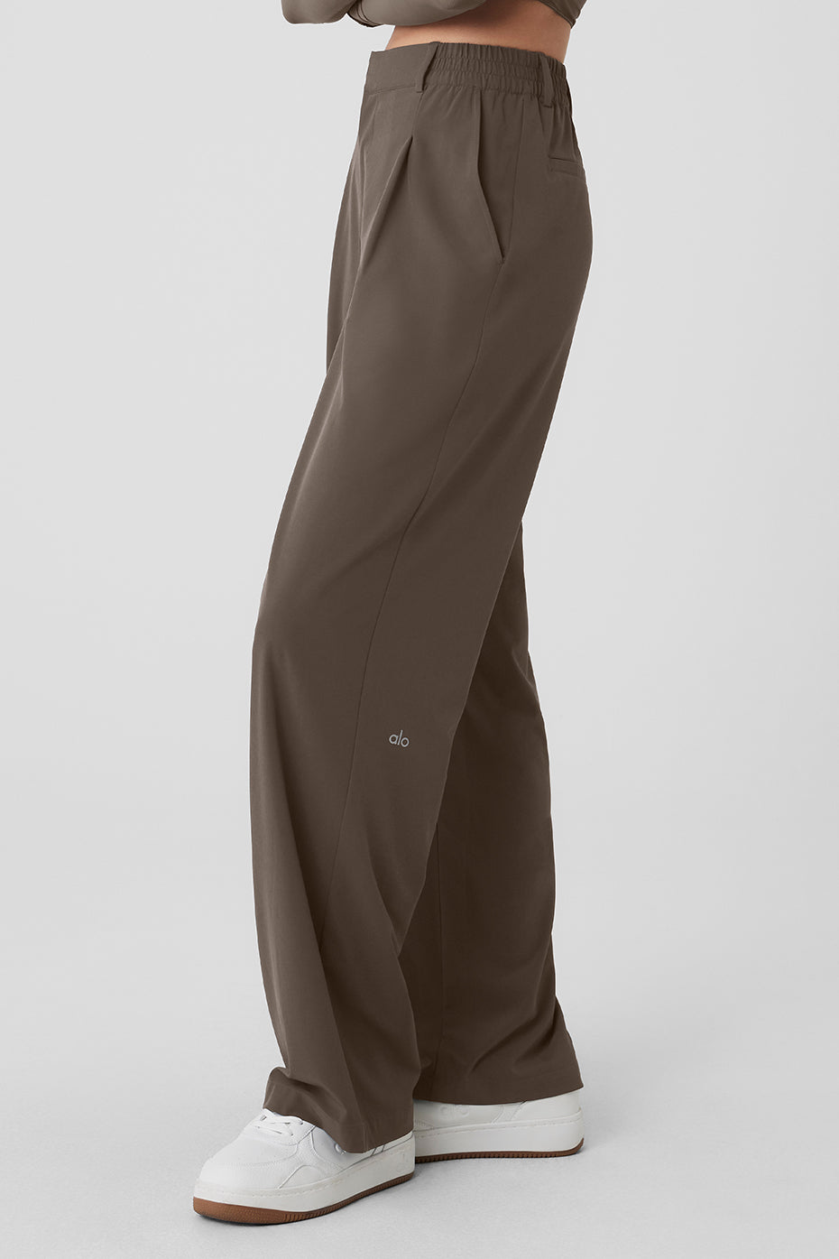 High-Waist Pursuit Trouser - Olive Tree - Image 3