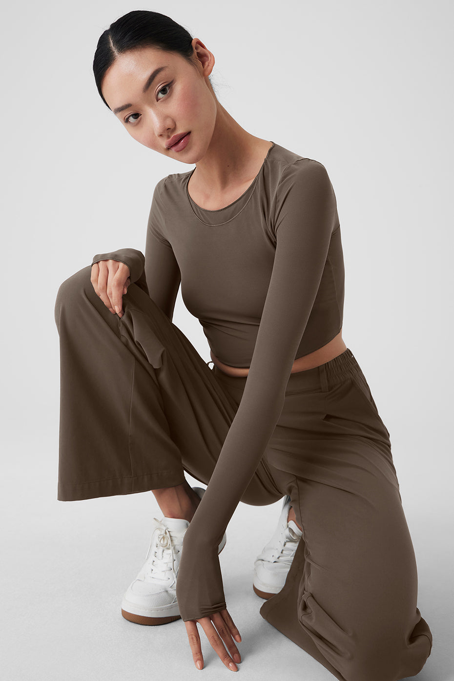 High-Waist Pursuit Trouser - Olive Tree - Image 5