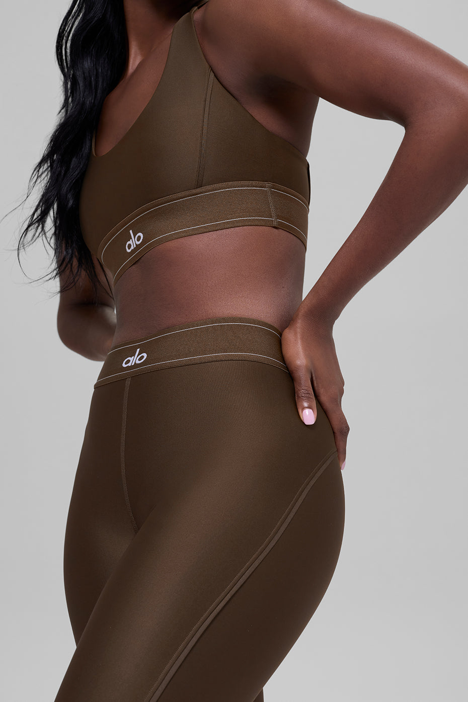 Airlift High-Waist Suit Up Legging - Espresso - Image 3
