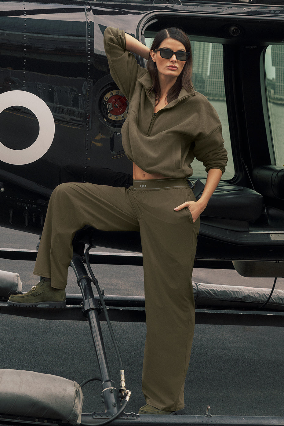 Suit Up Trouser (Regular) - Olive Tree