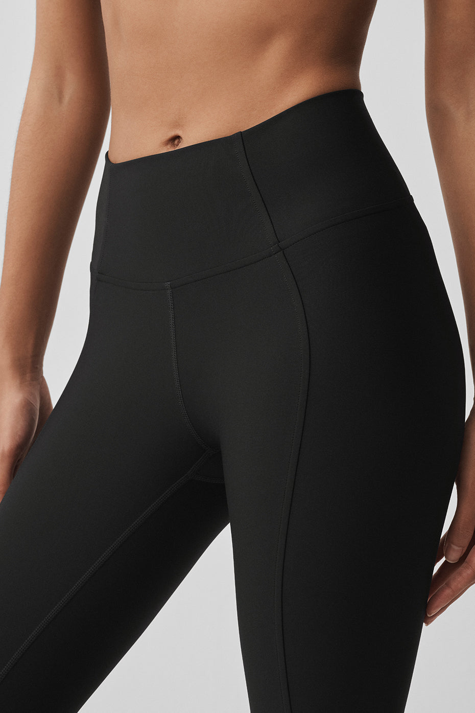 Airlift High-Waist 7/8 Fine Line Legging - Black - Image 4