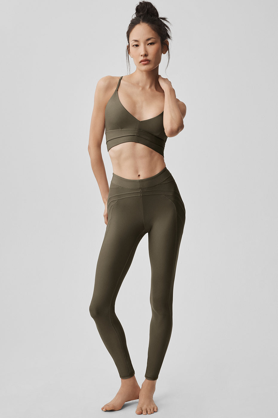 Airlift High-Waist Evolve Legging - Olive Tree - Image 6