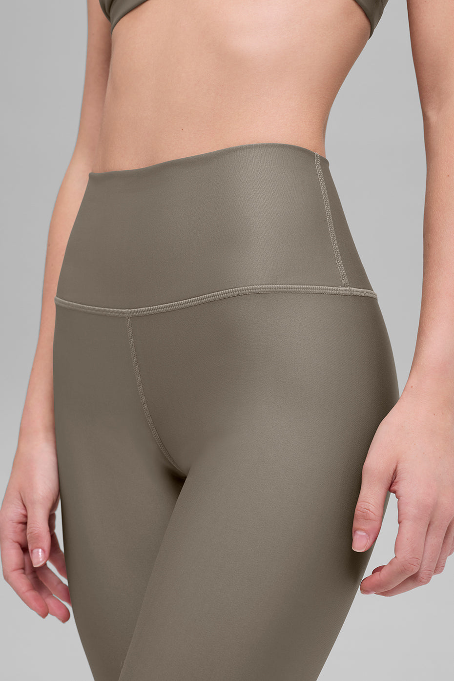 7/8 High-Waist Airlift Legging - Light Cocoa - Image 3