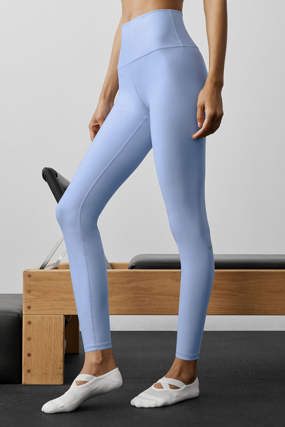 7/8 High-Waist Airlift Legging - Light Provence Blue - Image 3