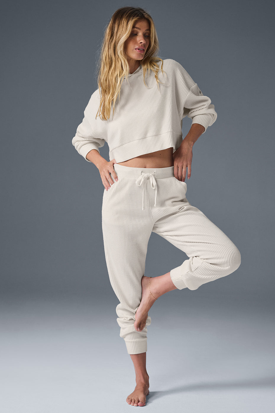 Muse Sweatpant - Ivory - Image 6
