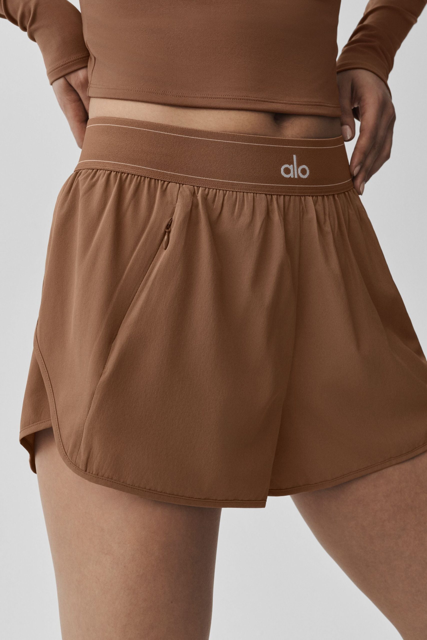 Match Point Short - Sun Kissed Brown - Image 4