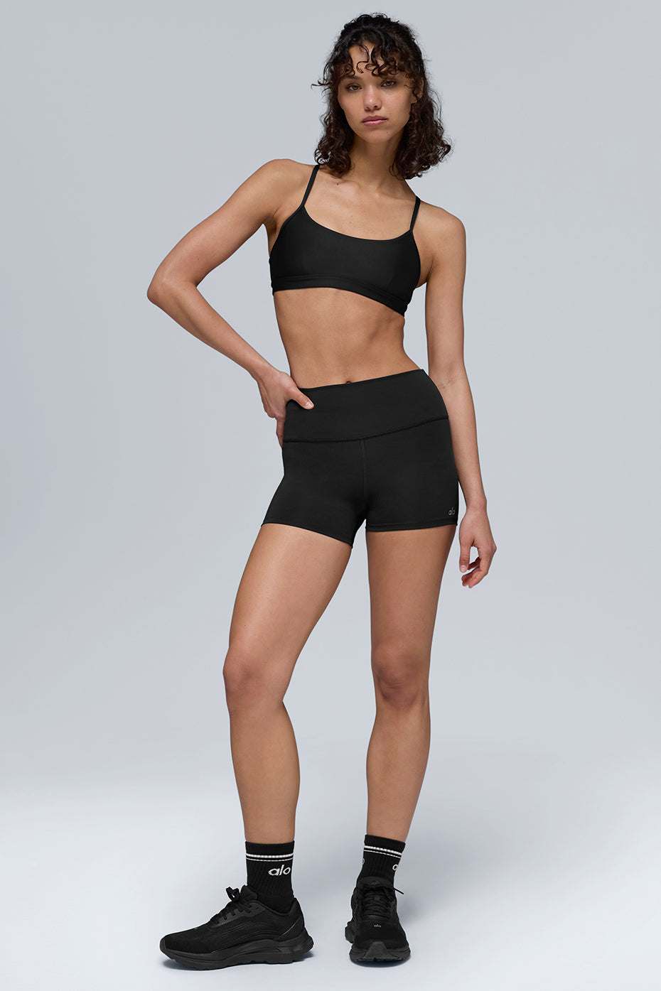 3 High-Waist Airlift Short - Black - Image 6
