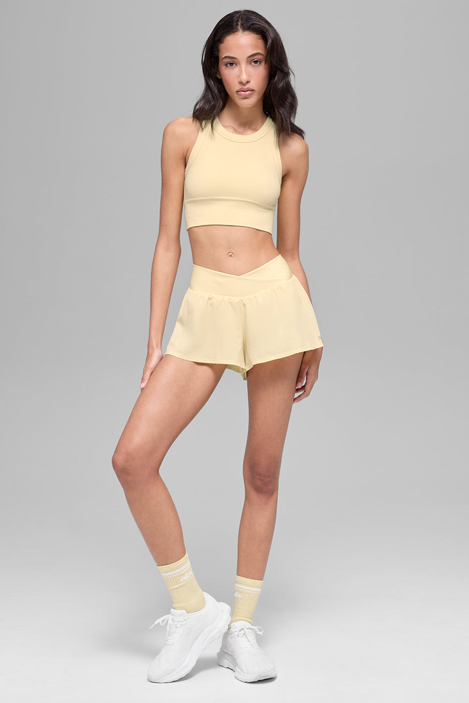 V-Cute Running Short - Candlelight Yellow - Image 5