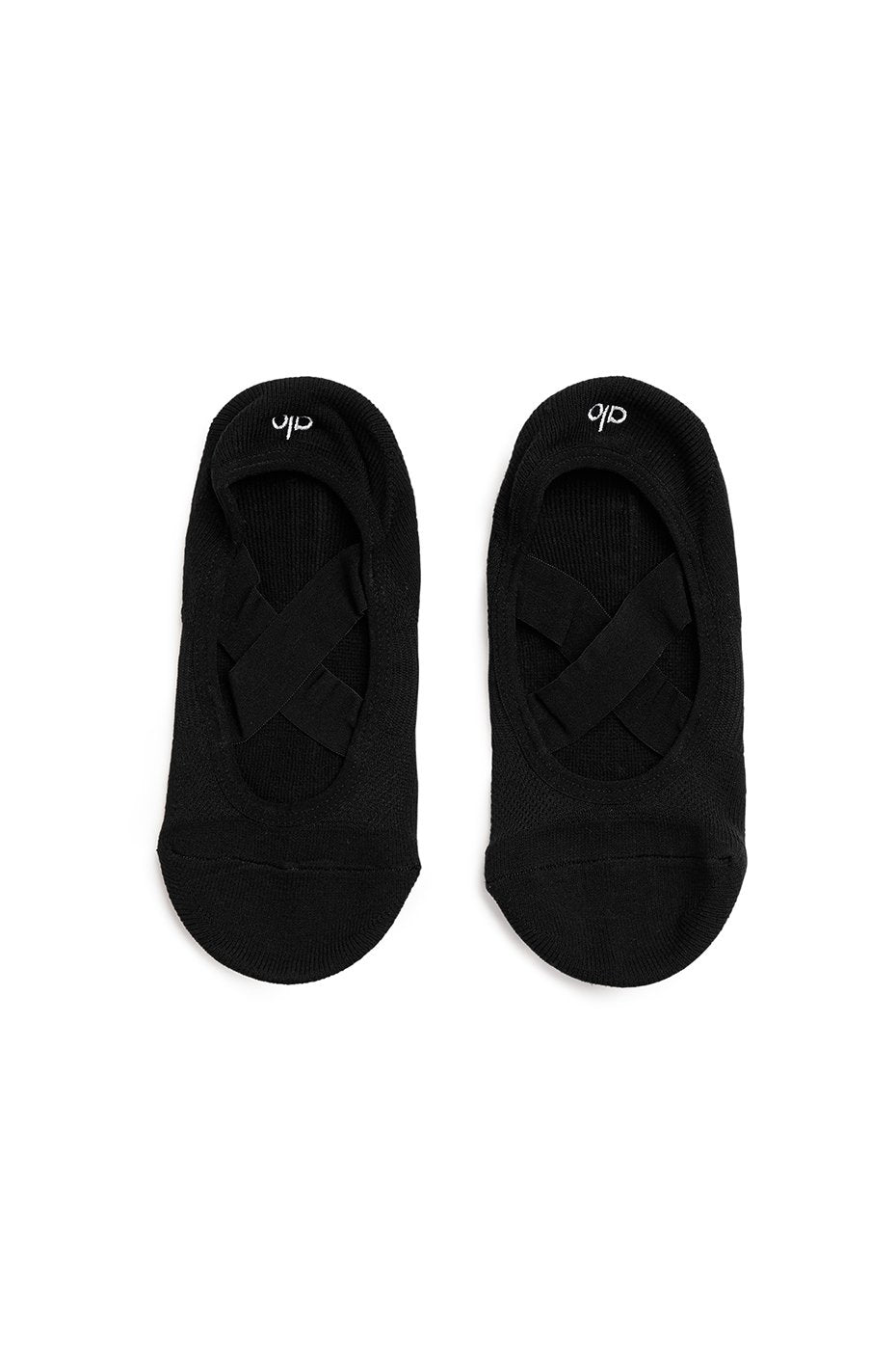 Women's Pivot Barre Sock - Black - Image 4