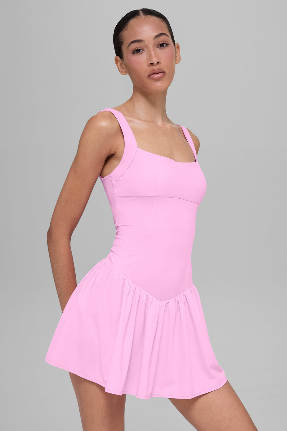 Alosoft Break Point Tennis Dress - Candy Heart Pink - Image 3