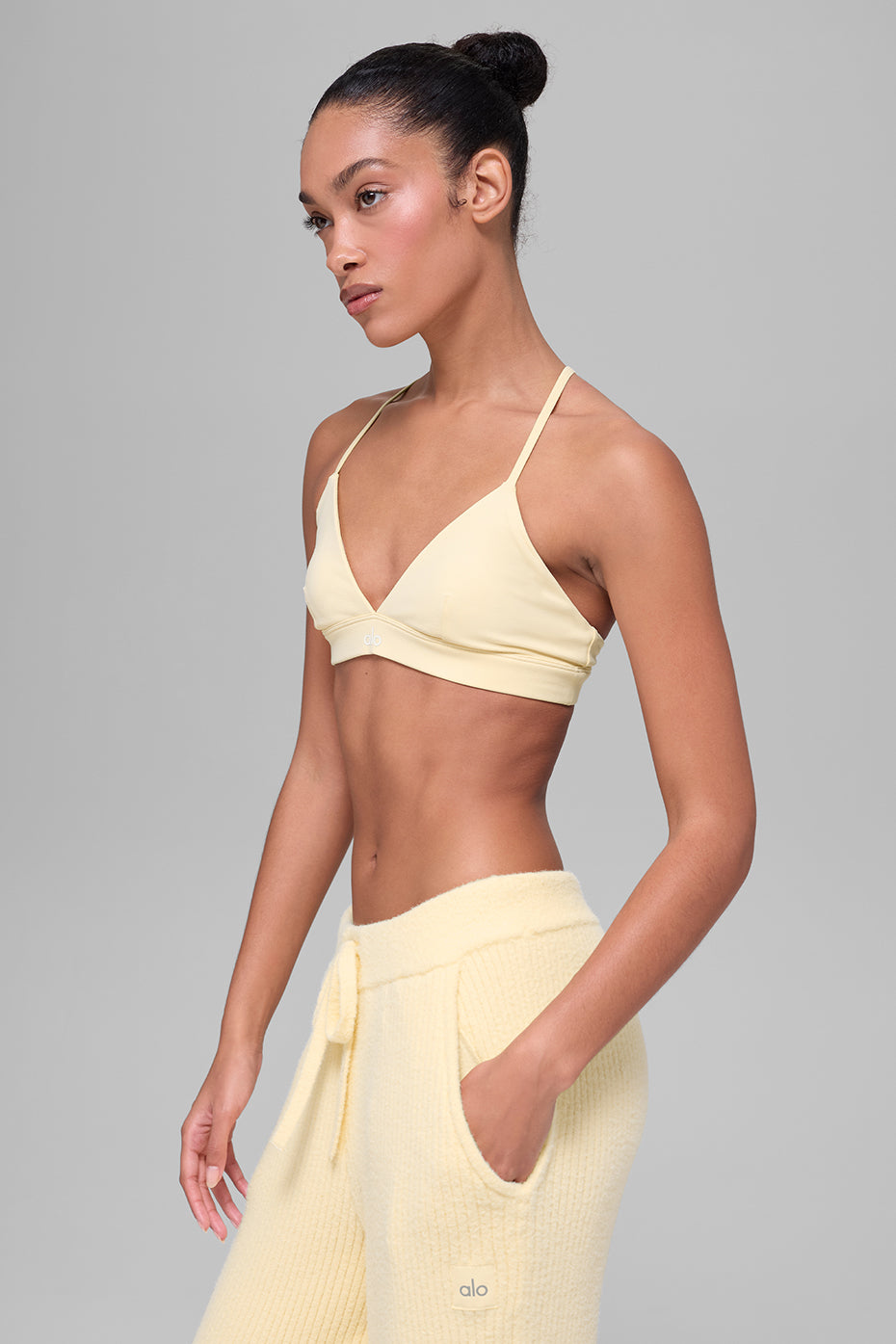 Splendor Bra - Candlelight Yellow/White - Image 5