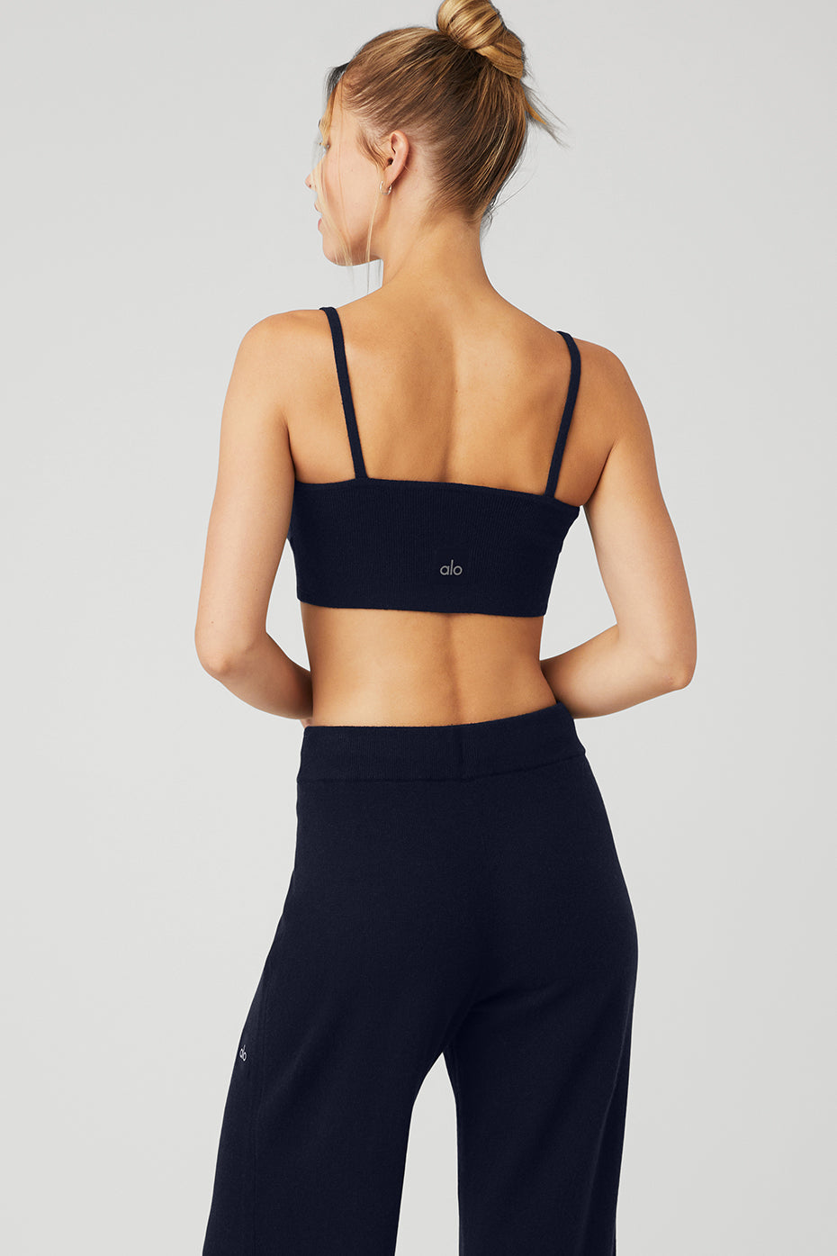 Cashmere Jet Set Bra - Navy - Image 2