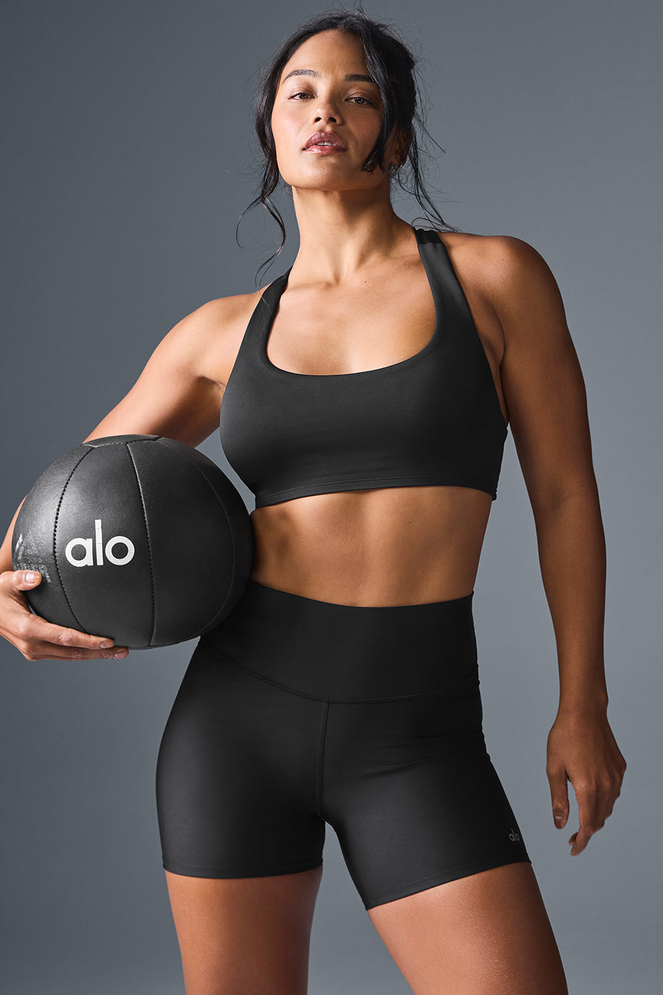 Airlift Advantage Racerback Bra - Black - Image 2