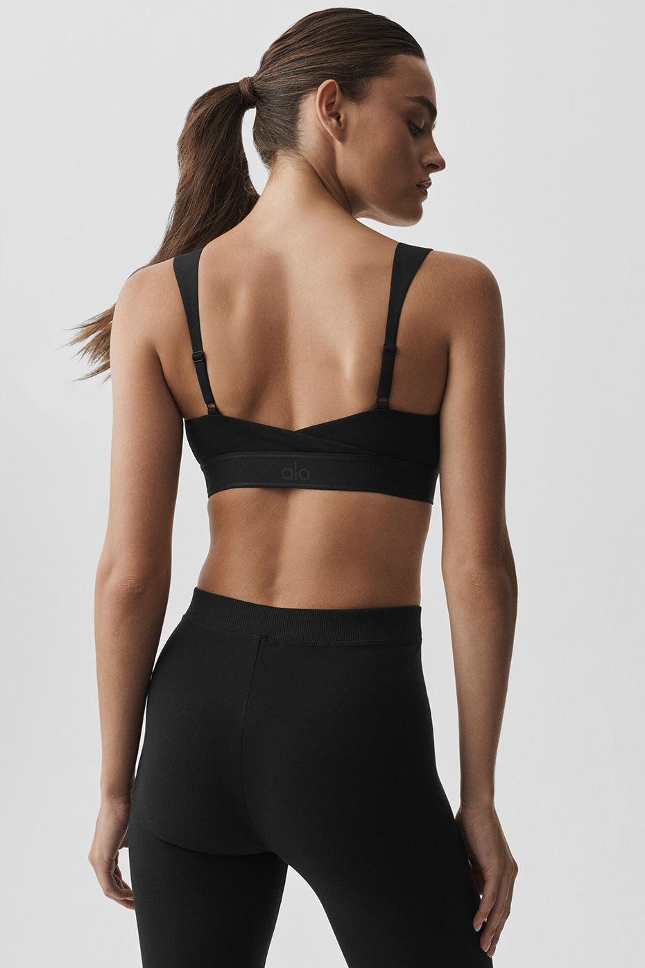 Alosoft Molded Showcase Bra - Black - Image 2
