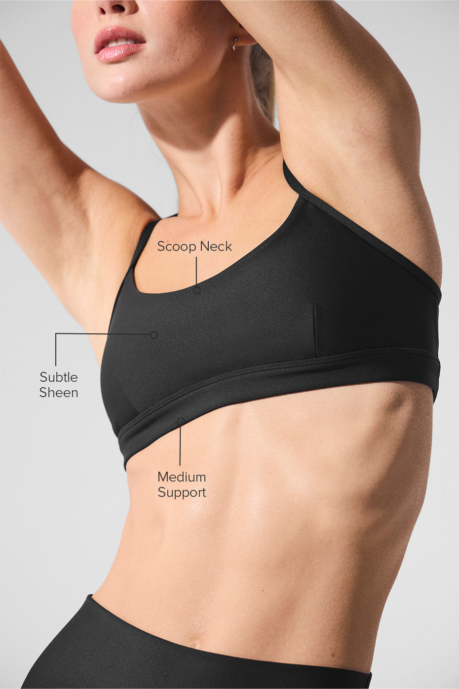 Airlift Intrigue Bra - Black - Image 2