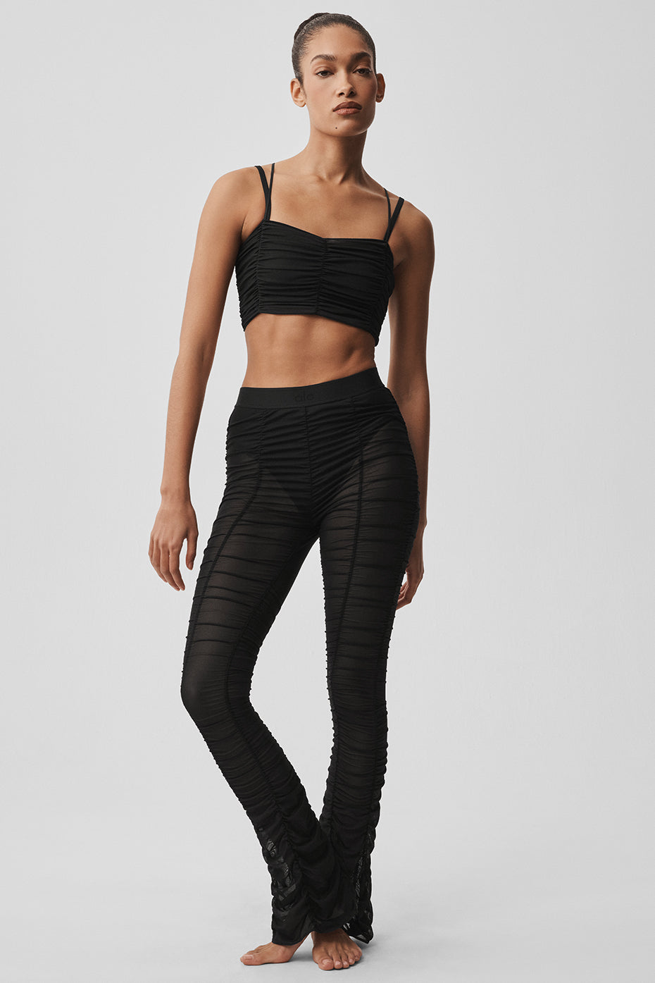 Airlift Mesh Cherish Bra - Black - Image 4