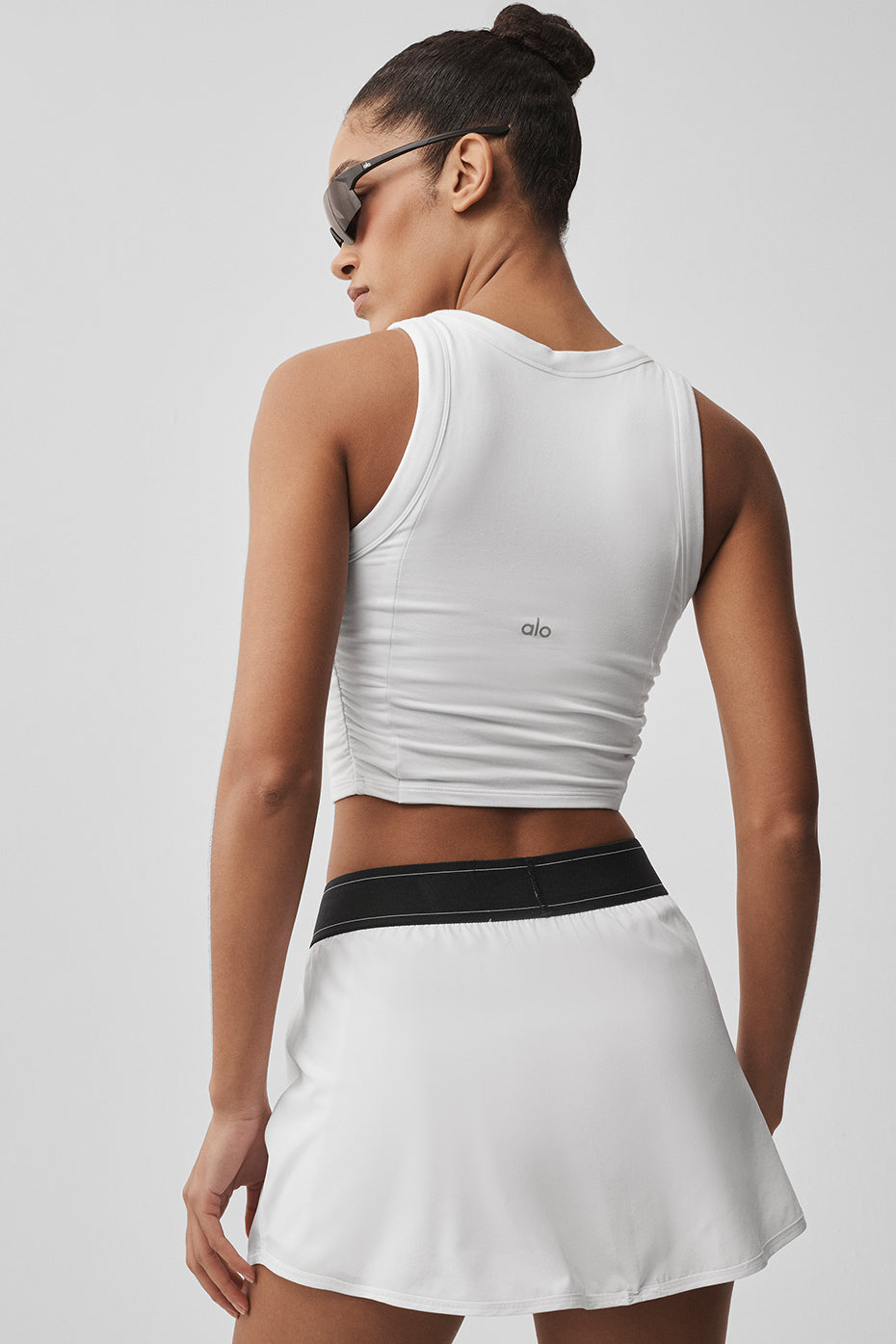 Sway Bra Tank - White - Image 2