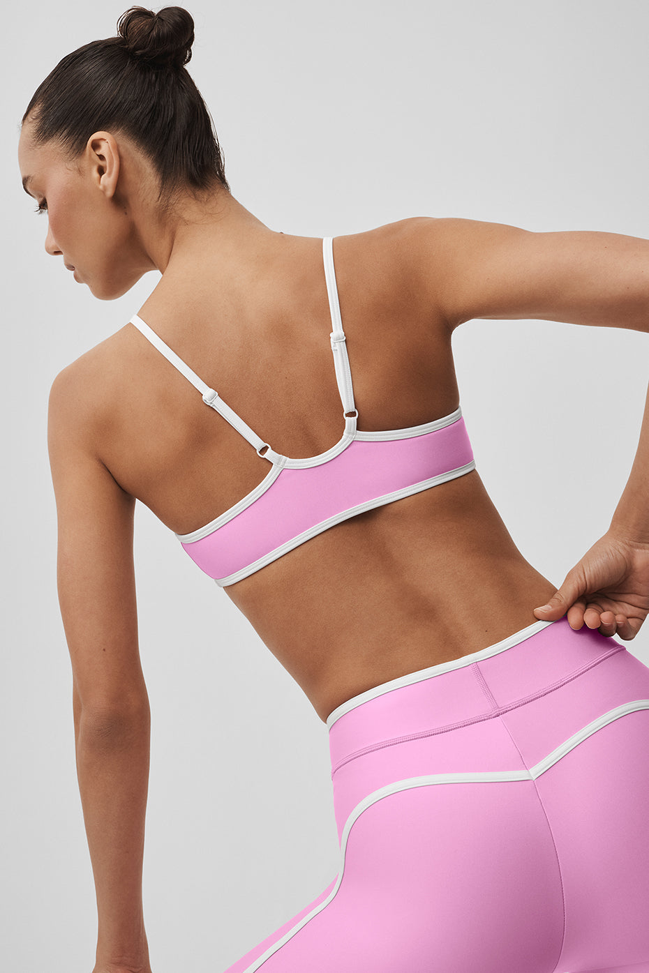 Airlift Charger Bra - Candy Heart Pink/White - Image 2