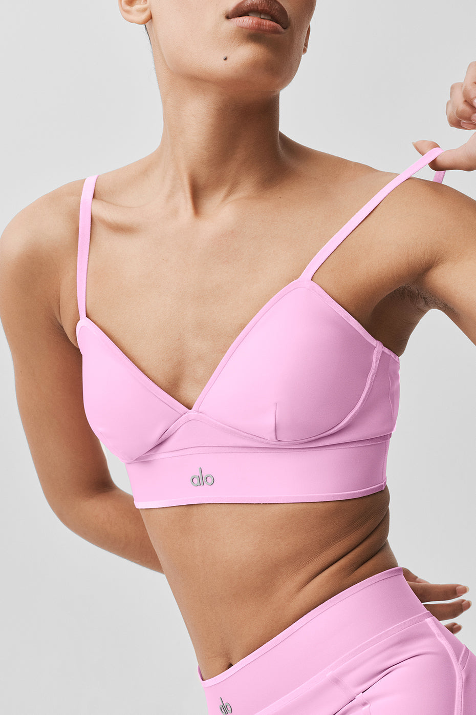 Airlift Love Language Bra - Candy Heart Pink - Image 2