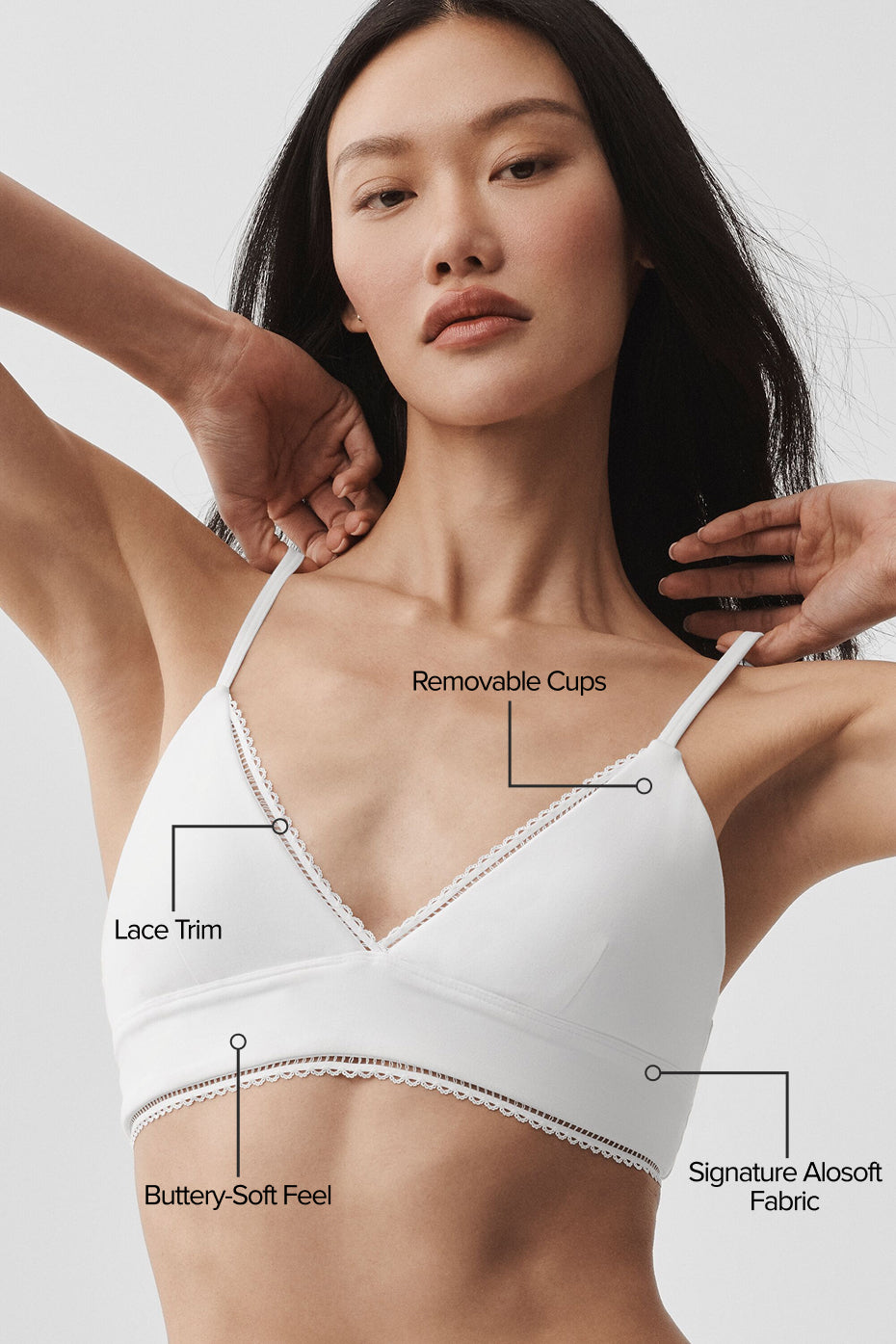 Alosoft Affection Bra - White - Image 2