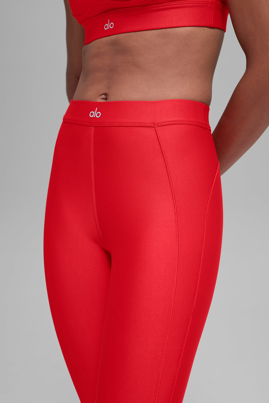 Airlift High-Waist Ignite 7/8 Legging - Bright Red - Image 2
